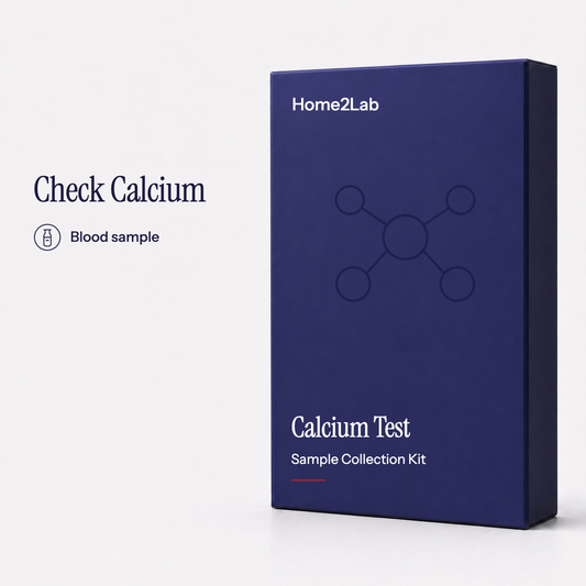 Calcium Test Home2Lab sample collection kit