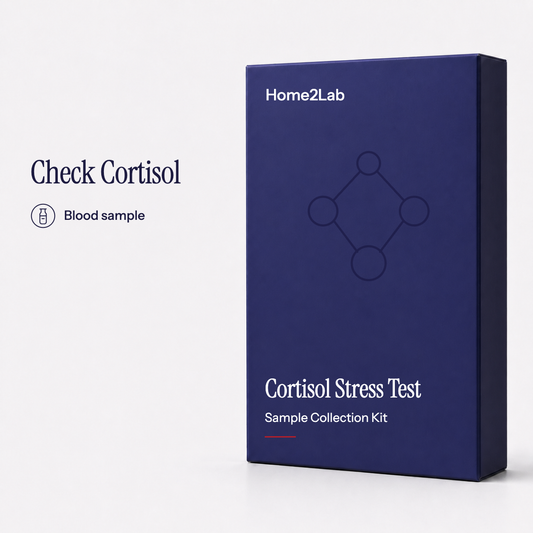 Cortisol Stress Test Home2Lab sample collection kit