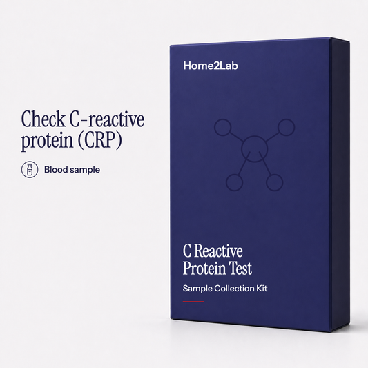 C Reactive Protein Test Home2Lab sample collection kit