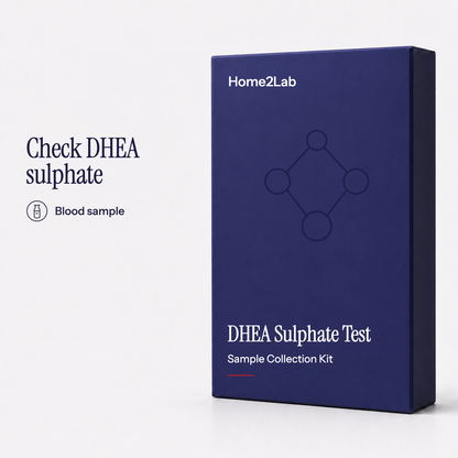 DHEA Sulphate Test Home2Lab sample collection kit