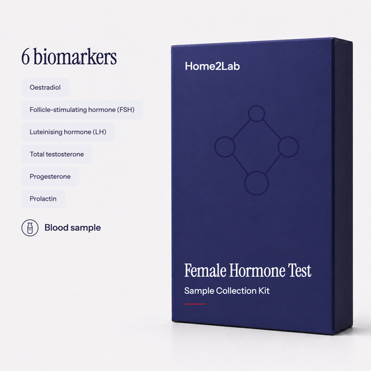 Female Hormone Test Home2Lab sample collection kit