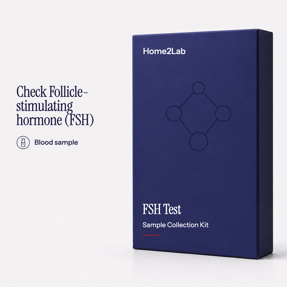 FSH Test Home2Lab sample collection kit