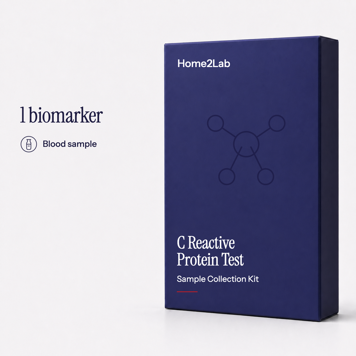 C Reactive Protein (High Sensitivity) Test Home2Lab sample collection kit