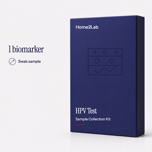 HPV (Individually typed high risk DNA subtypes) Test Home2Lab sample collection kit