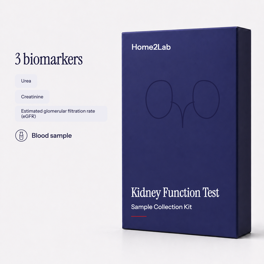 Kidney Function Test Home2Lab sample collection kit