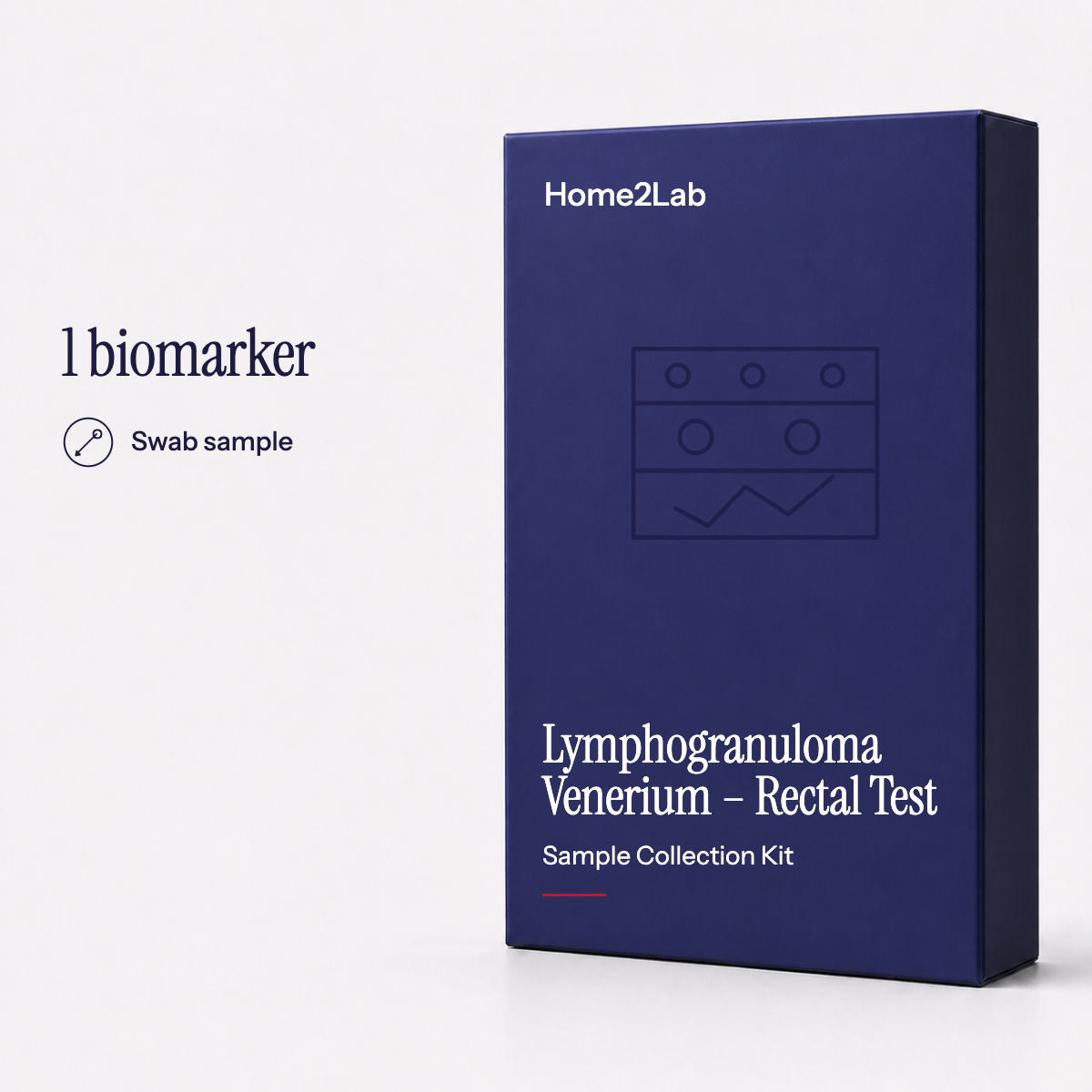 Lymphogranuloma Venerium (LGV) – Rectal Test Home2Lab sample collection kit