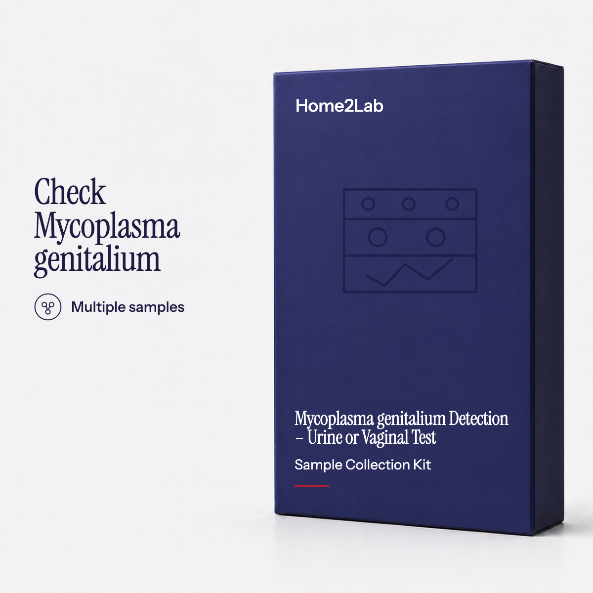 Mycoplasma genitalium Detection – Urine or Vaginal Test Home2Lab sample collection kit