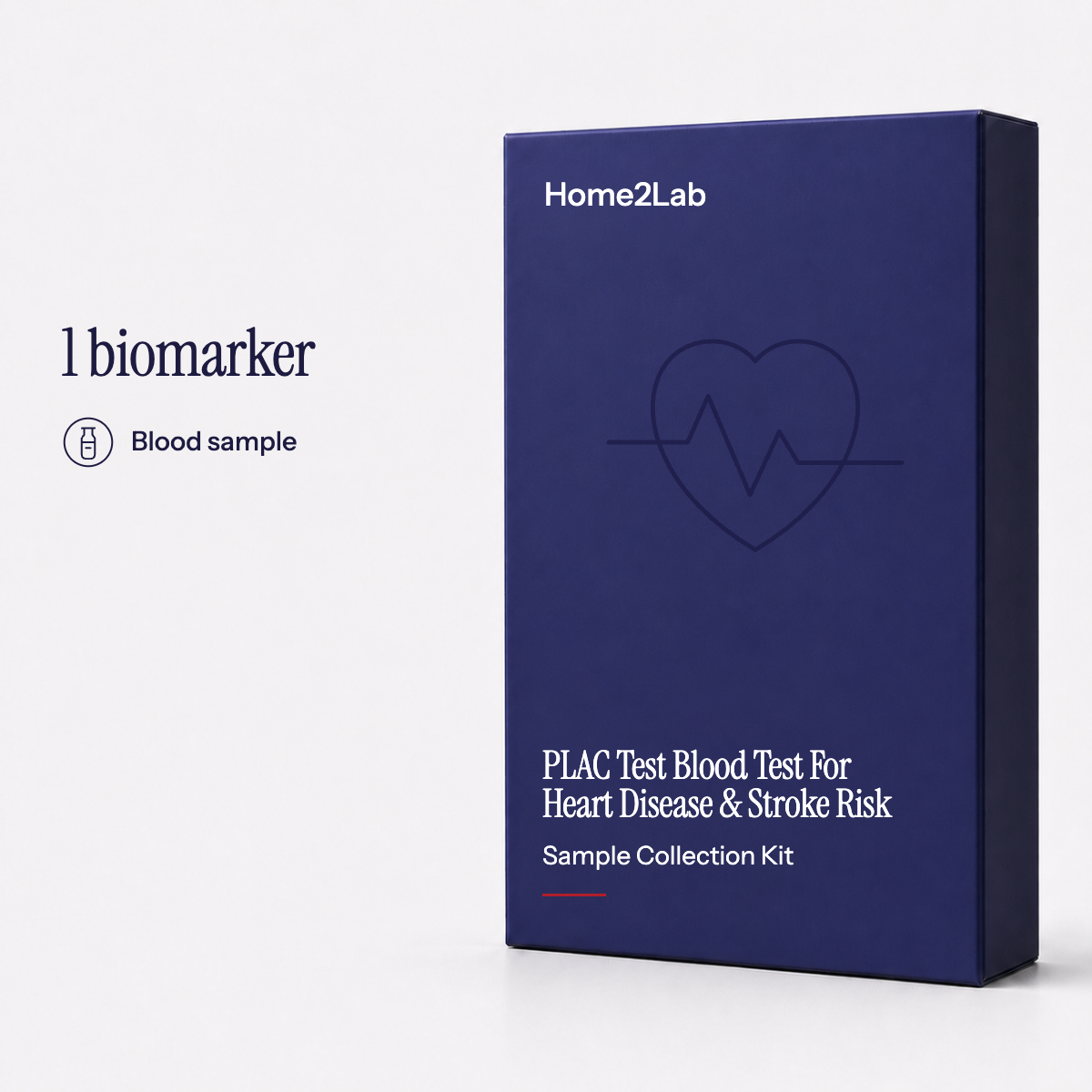 PLAC Test Blood Test For Heart Disease & Stroke Risk Home2Lab sample collection kit