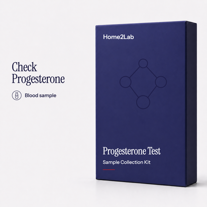 Progesterone Test Home2Lab sample collection kit