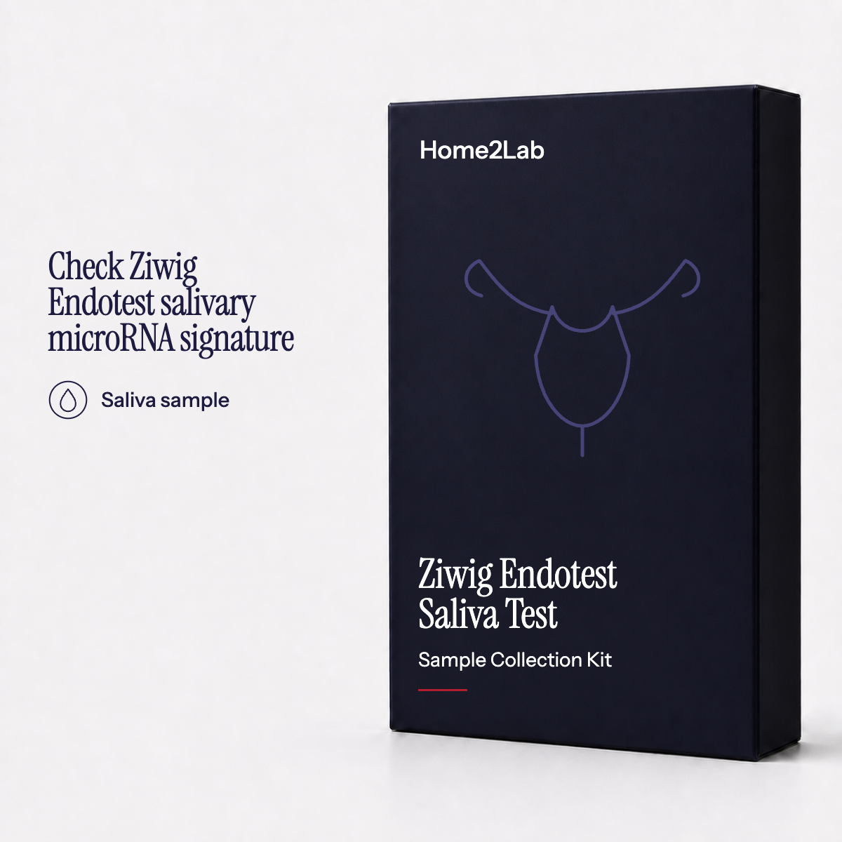 Ziwig Endotest Saliva Test Home2Lab sample collection kit
