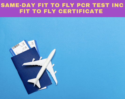 Upgrade to Same day RT PCR test with Fit-to-fly by Midnight